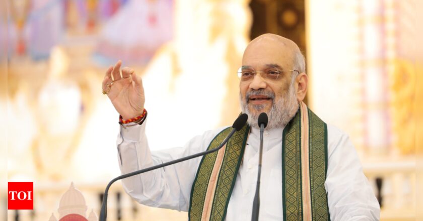 Amit Shah to launch ‘Bharatiya Bhasha Anubhag’ for instant regional language translation | India News