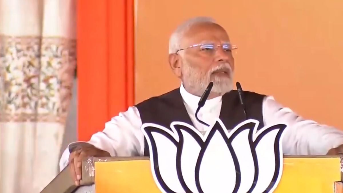 पीएम मोदी ने कहा, ‘पहली बार जम्मू-कश्मीर में पूर्ण बहुमत वाली बीजेपी सरकार बनेगी।’