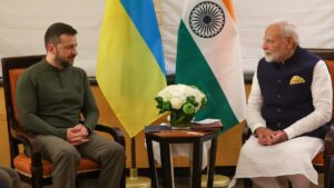 PM Modi Meets Ukrainian President Volodymyr Zelenskyy For 3rd Time In 4 Months; Reaffirms India