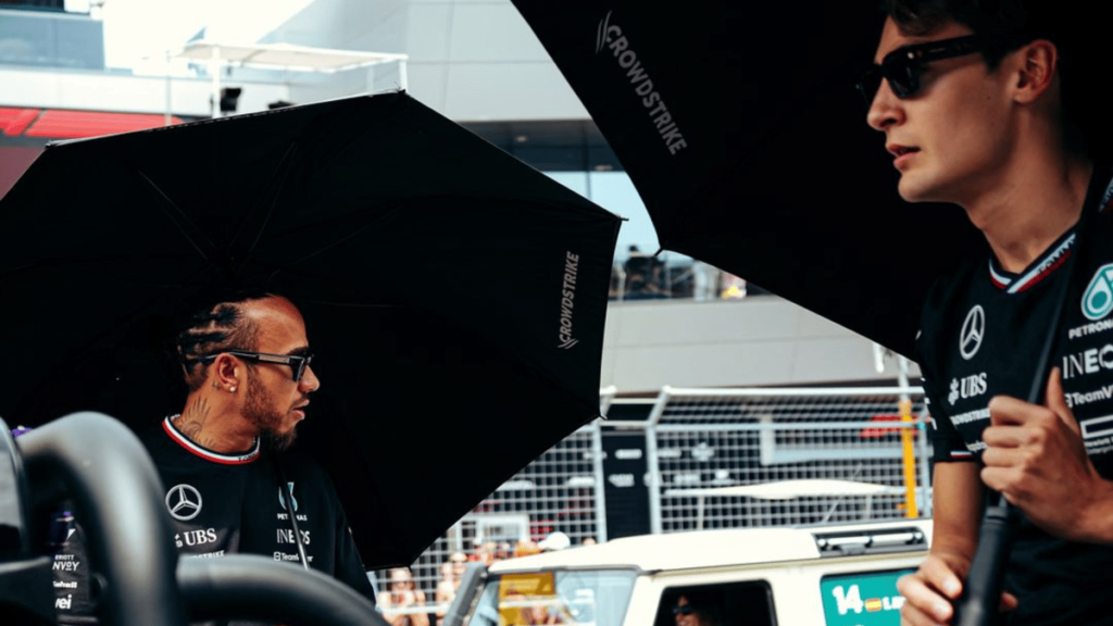 Mercedes Drivers Lewis Hamilton & George Russell Attended By Doctors After Suffering From...