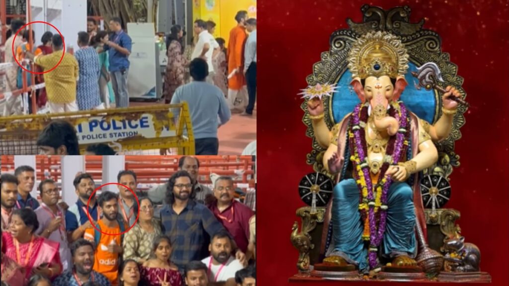 Mumbai: Video Of Last Man To Take Darshan Of Lalbaugcha Raja Goes Viral, Netizens Call Him...