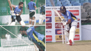 Watch: Virat Kohli, Rohit Sharma, Jasprit Bumrah And Others Sweat It Out In Nets At Green Park...