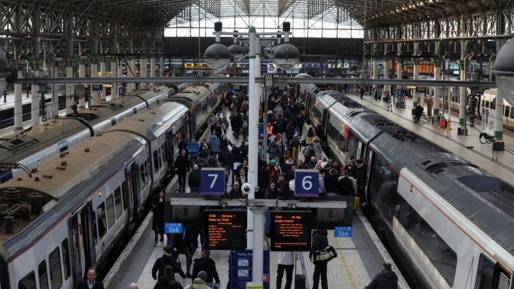 Piccadilly station in Manchester. File pic: Reuters