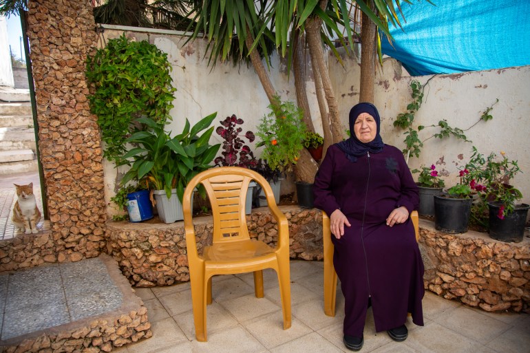 Ziad Abu Helaiel’s widow, Basma 