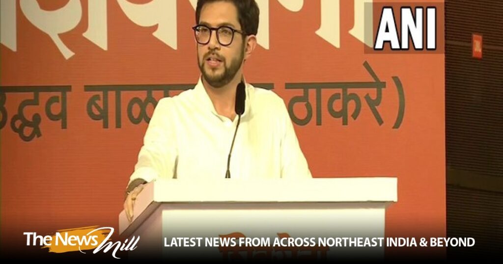 "Original Shiv Sena is here," Aaditya Thackeray's dig at Sindhe faction