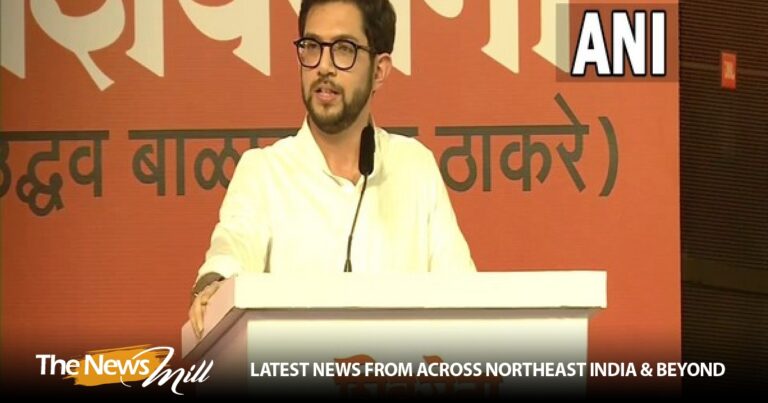 “Original Shiv Sena is here,” Aaditya Thackeray’s dig at Sindhe faction