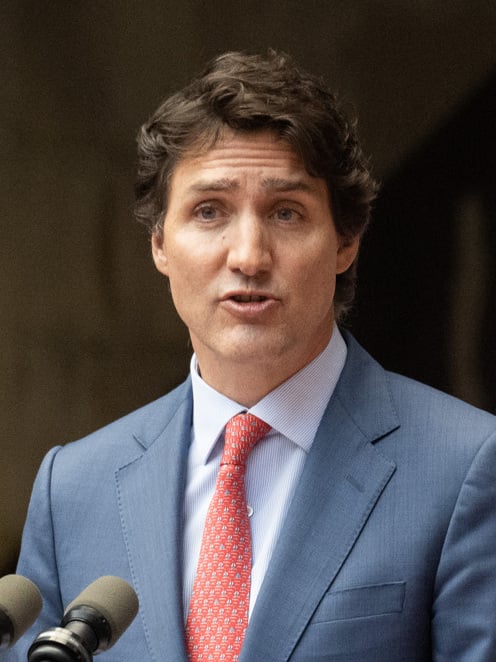 Prime Minister Justin Trudeau of Canada