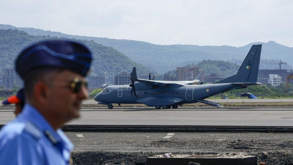 अडानी के नवी मुंबई अंतर्राष्ट्रीय हवाई अड्डे पर IAF विमान द्वारा उद्घाटन लैंडिंग की घोषणा की गई