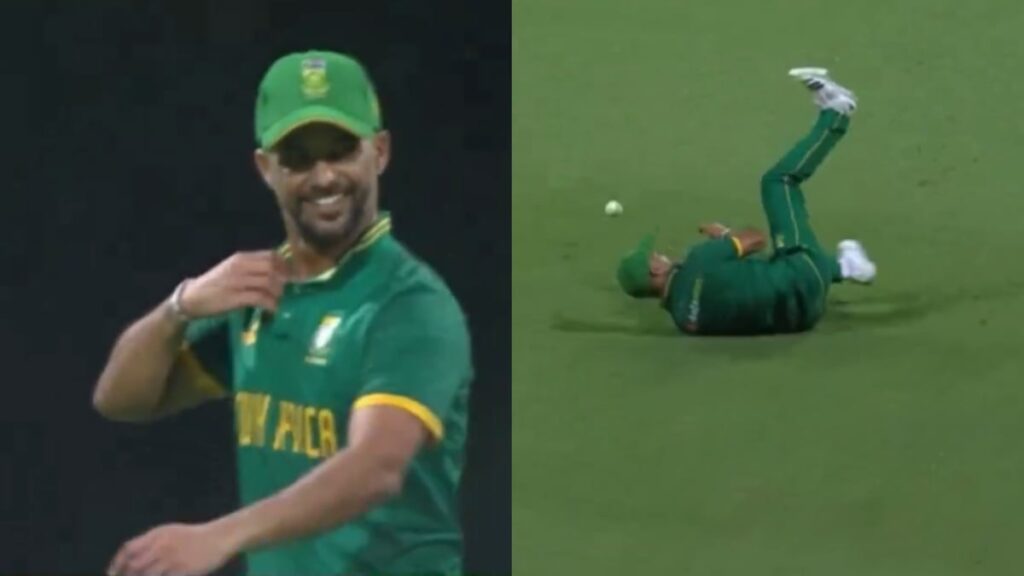 Video: White-Ball Coach JP Duminy Fields For South Africa During SA vs IRE 3rd ODI