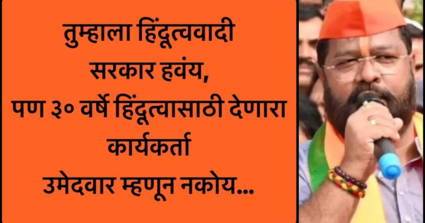 कसबा सीट हेमंत रसाने के खाते में जाने से नाराज बीजेपी के धीरज घाटे, कहा- ‘आप हिंदुत्ववादी सरकार चाहते हैं लेकिन…’