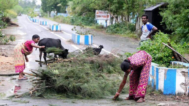 पश्चिम बंगाल में चक्रवात दाना के कारण एक व्यक्ति की मौत हो गई