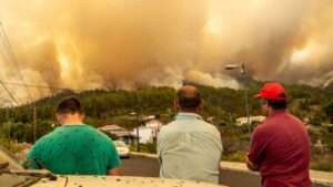 Puntagorda on the Canary Island of La Palma, Saturday, 15 July 2023.