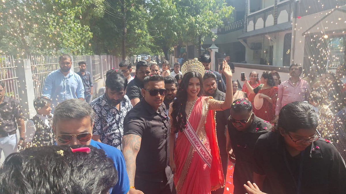 Femina Miss India 2024 Nikita Porwal Receives Grand & Warm Welcome In Hometown Ujjain; Moments...