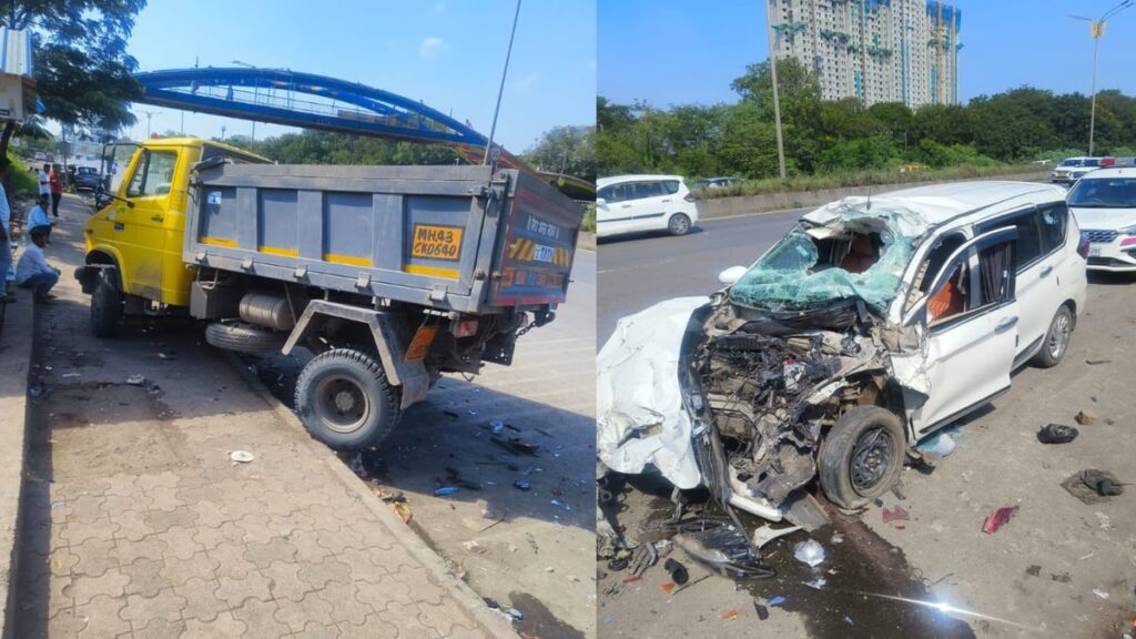 Sion-Panvel Highway Accident: Customs Officers Returning From Night Shift Ram Into Parked Tempo, 1...