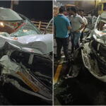 Navi Mumbai Tragedy: 3, Including Elderly Couple, Killed After Car Crashes Into Parked Dumper On...