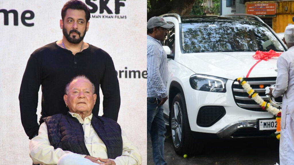 Salim Khan Buys Swanky New Mercedes Car Worth ₹1.57 Crore Amid Threats To Salman Khan By Lawrence...