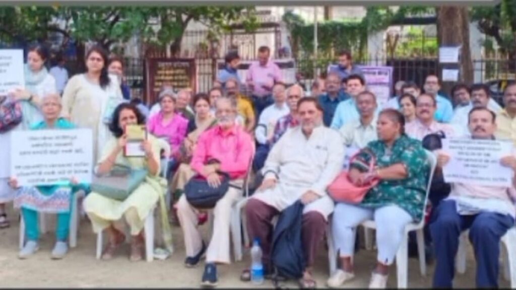 Mumbai: Citizens Under The Banner Of FACC Protest At Azad Maidan To Stand Against Corruption and...