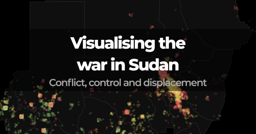 सूडान में युद्ध की कल्पना: संघर्ष, नियंत्रण और विस्थापन | सूडान युद्ध समाचार