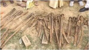 UP: Historical Cache Of Weapons Linked To 1857 Rebellion Unearthed In Shahjahanpur