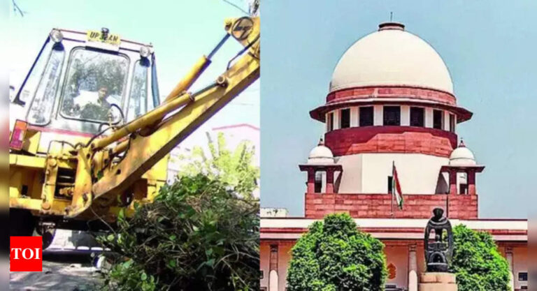 ‘Ek ghar ka sapna’: Supreme Court sums up bulldozer action judgment with this shayari | India News