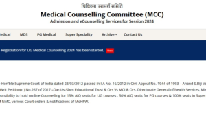 NEET PG Counselling 2024 Round 1 Choice Filling Window Opens Tomorrow At mcc.nic.in; Apply By...