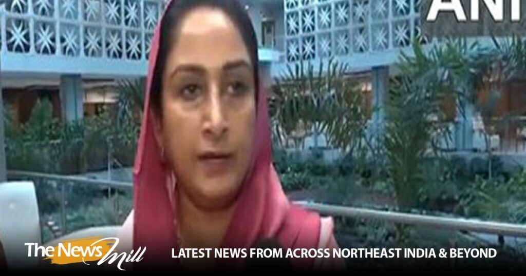 SAD leader Harsimrat Kaur Badal