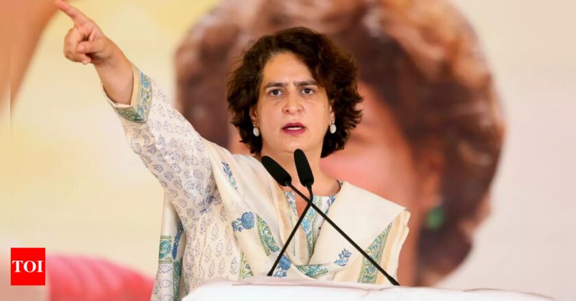 Sambhal violence: Priyanka Gandhi Vadra takes aim at UP government for ‘spoiling atmosphere’ | India News