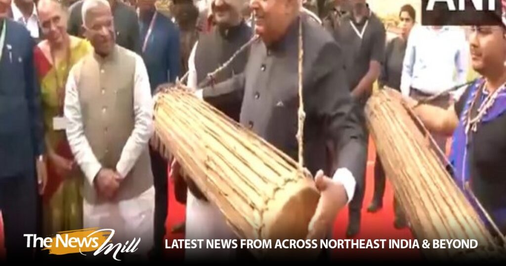 Vice President Dhankhar and Speaker OM Birla pay triibute to Bhagwan Birsa Munda on Janjatiya Gaurav Divas