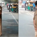 Viral VIDEO: Drunk Constable Unzips And Urinates In Middle Of Road Outside Police Station In Agra;...