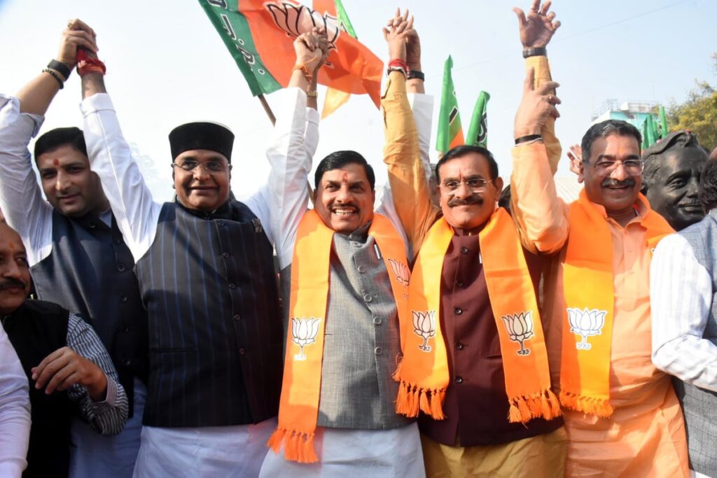 Madhya Pradesh: BJP, Congress Celebrate Victory In By-Eelections