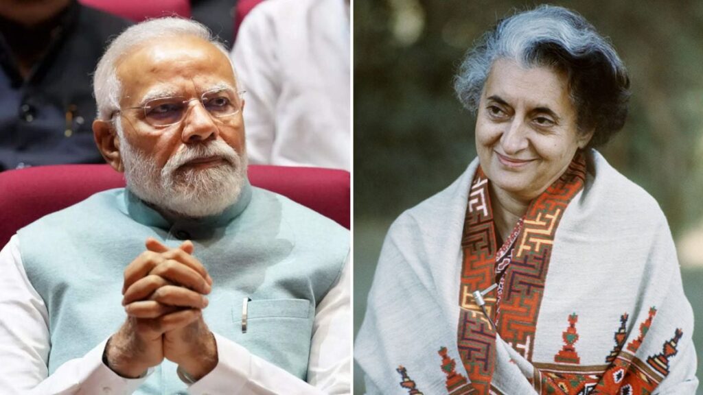 PM Modi Pays Tribute To Former Prime Minister Indira Gandhi On Her 107th Birth Anniversary