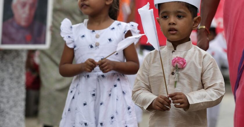 बच्चों ने नशे, असामाजिक प्रवृत्तियों से लड़ने का आह्वान किया