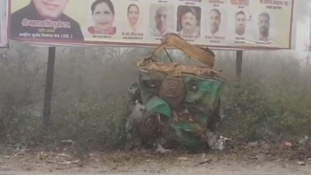 Uttar Pradesh Accident: 7 People, Including Newly Married Couple, Dead In Car-Auto Collision In...