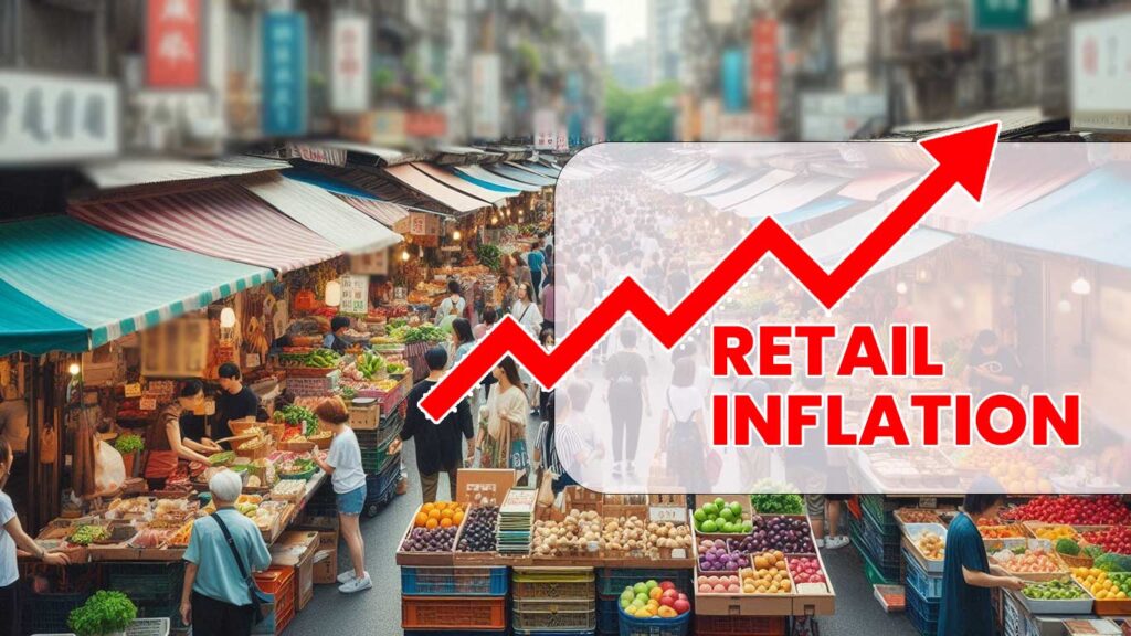 भारत की खुदरा मुद्रास्फीति 14 महीने के उच्चतम स्तर पर पहुंची