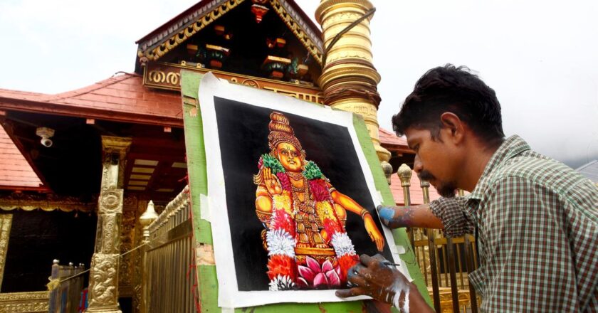 सबरीमाला में भगवान अयप्पा की कहानी को जीवंत करने के लिए दिव्यांग कलाकार बाधाओं को पार करते हुए