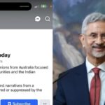 Australia Today Issues Statement After Canadian Govt Blocks S Jaishankar