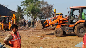 Navi Mumbai: CIDCO Demolishes Illegal Dargah Near NMIA After Hindu Organisations Alleged Threat To...