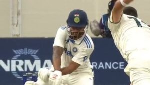 Video: Nitish Kumar Reddy Plays A Stunning Reverse Scoop Off Scott Boland On Day 1 Of AUS vs IND 2nd...