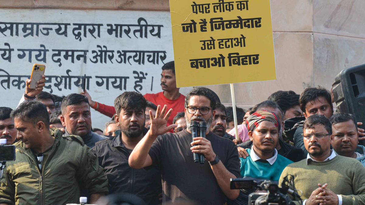 BPSC protest: FIR against Prashant Kishor and several others