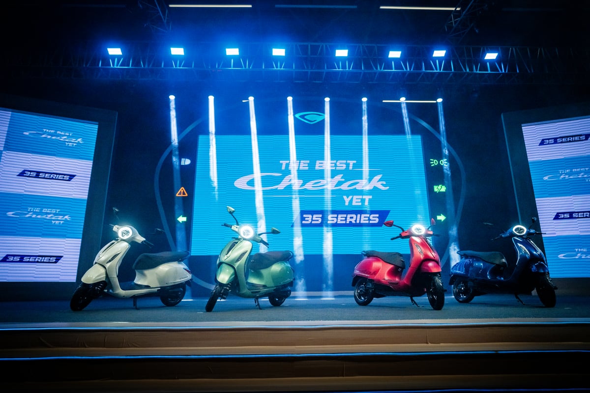 Bajaj Chetak Electric Scooter Gets Updated Range, Starting at Rs 1.20 Lakh