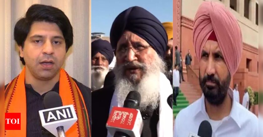 ‘Bhagwant Mann, Arvind Kejriwal directly responsible’: Opposition on Sukhbir Singh Badal shooting incident | India News