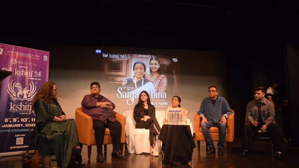 Mithibai College Hosts Asha Bhosle at Pre-Event Of The Kshitij College Festival