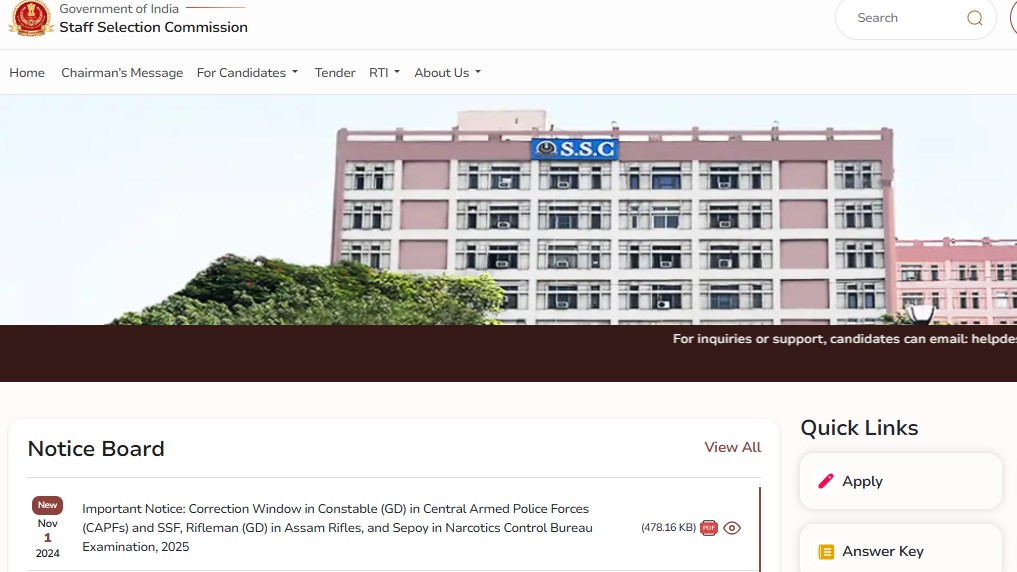 SSC GD 2024 Result OUT At  ssc.gov.in, Check Here!