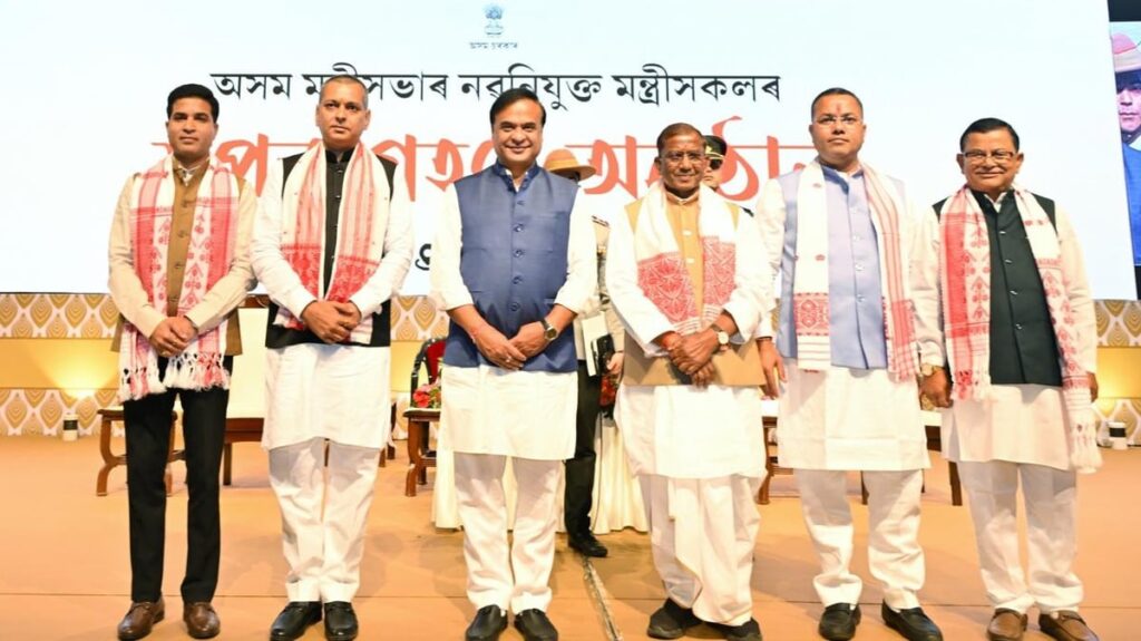 Assam CM Himanta Biswa Sarma Expands Cabinet, 4 New Ministers Take Oath