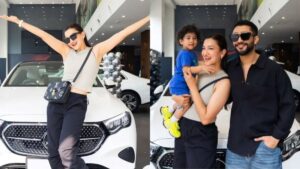 Gauahar Khan Buys Swanky Car Worth Nearly ₹1 Crore, Celebrates With Family (PHOTOS)