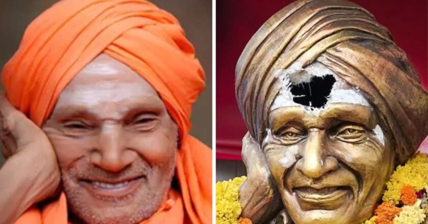 बेंगलुरु में पूज्य संत शिवकुमार स्वामी की प्रतिमा को तोड़ा गया, आरोपी का दावा है कि ईसा मसीह ने उन्हें सपने में प्रेरित किया था