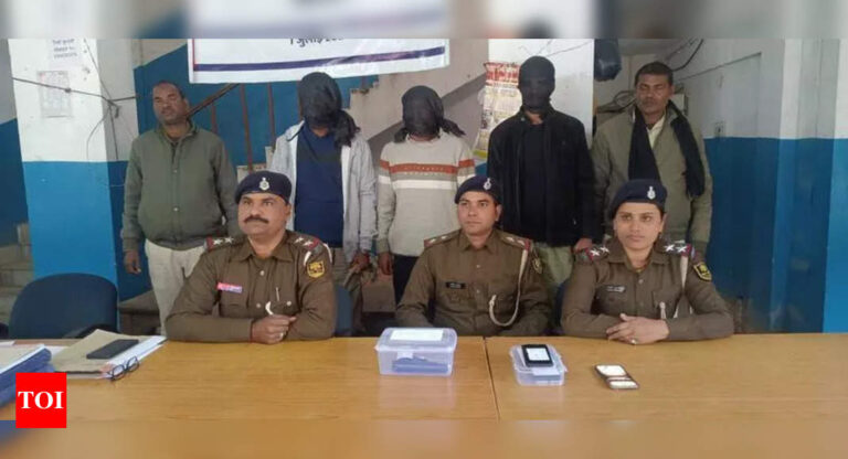 भोजपुर पुलिस ने बदला लेने की योजना बना रहे तीन अपराधियों को किया गिरफ्तार | पटना समाचार