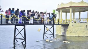 सुवर्णवती बांध पूर्ण स्तर पर पहुंचा, 'बगीना' की पेशकश की गई