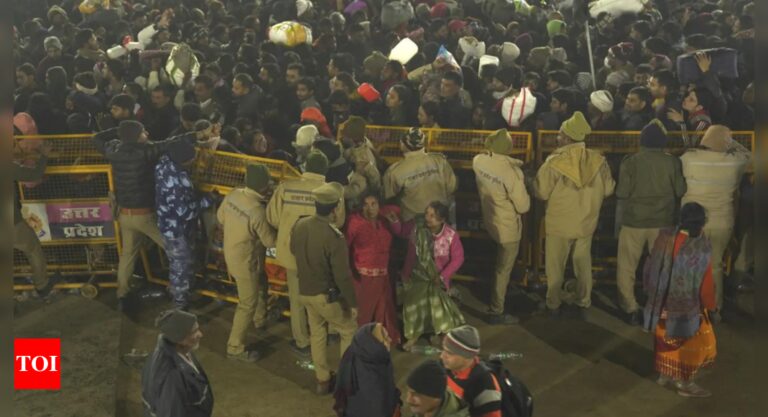 30 dead, 60 injured in Maha Kumbh stampede in Prayagraj | India News