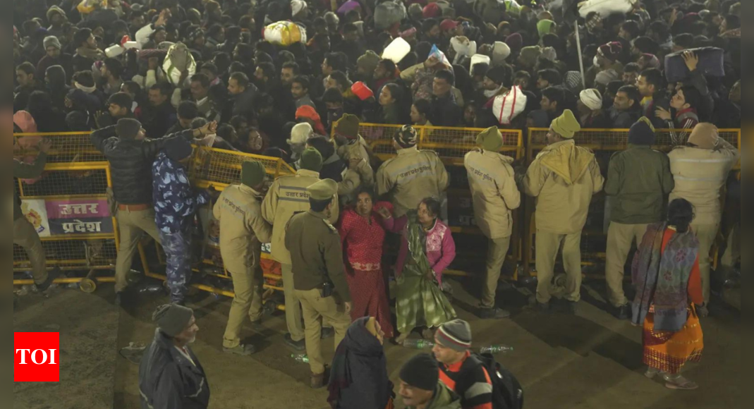 30 dead, 60 injured in Maha Kumbh stampede in Prayagraj | India News